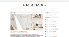 Desktop Screenshot of decobloog.com